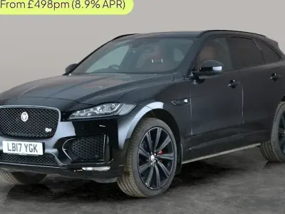 Käytetty Jaguar F-Pace Supercharged 381 HP (280 kW) 2017 Musta Katumaasturi