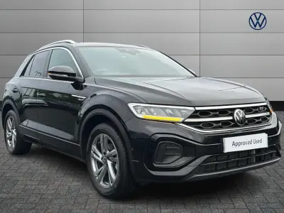 Gebraucht VW T-Roc Cabriolet R-line 147 PS (108 kW) 2025 Schwarz SUV