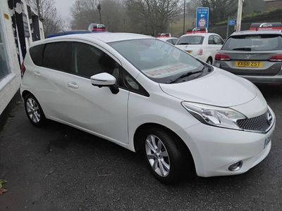 Used Nissan Note S 98 HP (72 kW) 2014 White Hatchback