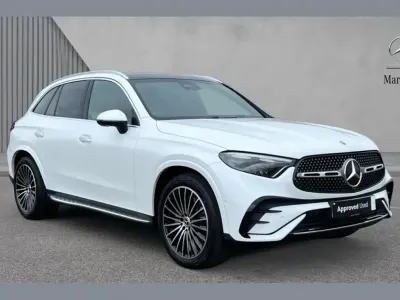 Käytetty Mercedes GLC300 AMG Line Premium Plus 269 HP (197 kW) 2025 Valkoinen Katumaasturi