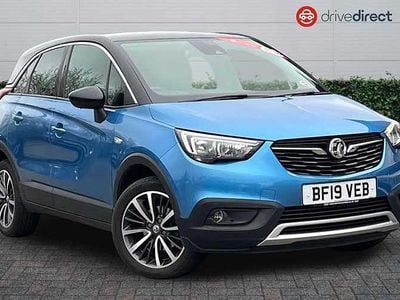 Used Vauxhall Crossland X Elite 110 HP (80 kW) 2019 Blue SUV