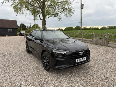 Used Audi Q8 Black Edition 286 HP (210 kW) 2021 Black SUV