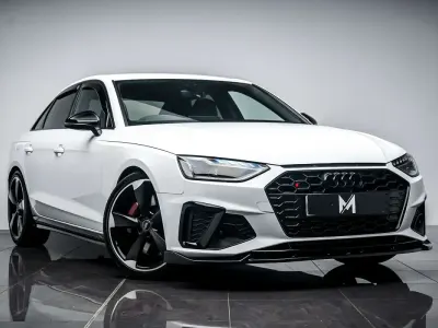 Used Audi S4 Black Edition 2021 White Sedan
