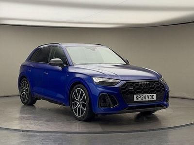 Ultra blue metallic/ultra blue metallic Used 2024 Audi Q5 Black Edition SUV | £39,250 (Expensive)
