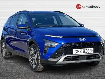 Begagnad Hyundai Bayon Premium 2023 Blå SUV