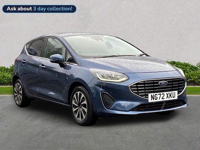 Blue Used 2023 Ford Fiesta Titanium Hatchback | £13,249 (Fair price)