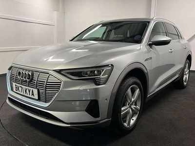 Silver Used 2021 Audi e-tron Advanced SUV | £18,950 (Good price)