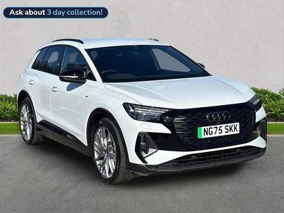 Used Audi Q4 e-tron Black Edition 210 kW (286 HP) 2026 White SUV