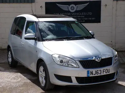 Used Skoda Roomster SE 105 HP (77 kW) 2013 Silver MPV
