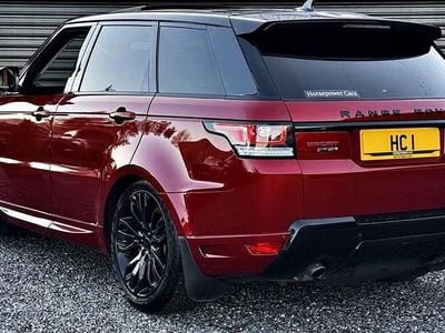 Begagnad Land Rover Range Rover Autobiography Dynamic 306 HK (225 kW) 2016 Röd SUV