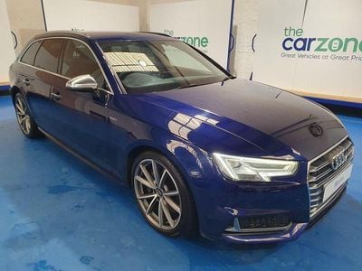 Used Audi S4 354 HP (260 kW) 2017 Blue Estate