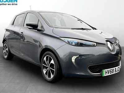 Used Renault Zoe Dynamique 80 kW (109 HP) 2018 Grey Hatchback