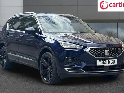 Used Seat Tarraco XCELLENCE Lux 150 HP (110 kW) 2021 Blue SUV