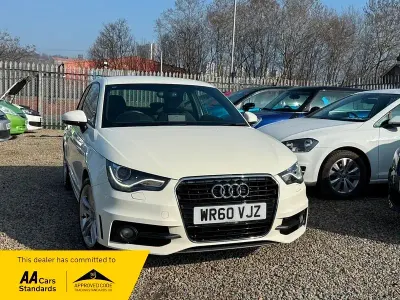 Used Audi A1 S-Line 122 HP (89 kW) 2010 White Hatchback