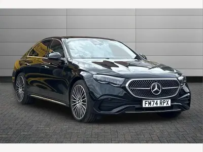 Used Mercedes E300 AMG Line Premium Plus 313 HP (230 kW) 2025 Black Sedan