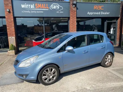 Used Vauxhall Corsa Design Edition 2009 Blue Hatchback