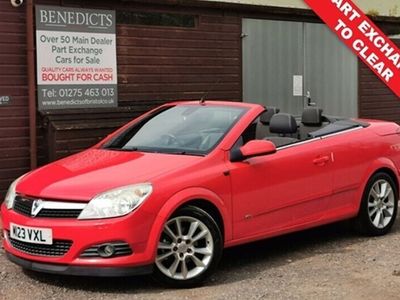 used Vauxhall Astra Cabriolet 1.8 TWIN TOP DESIGN 3d 140 BHP