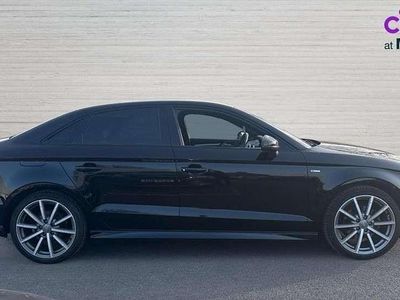 Used Audi A3 Black Edition 150 HP (110 kW) 2018 Black Sedan