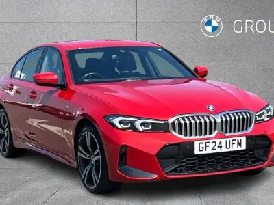 Used BMW 330e M Sport 288 HP (211 kW) 2024 Red Sedan