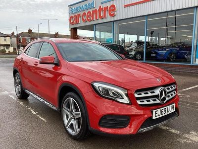 Used Mercedes GLA180 AMG line 122 HP (89 kW) 2020 Red SUV