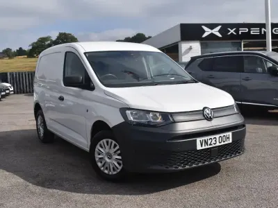 Used VW Caddy S 102 HP (75 kW) 2023 White MPV