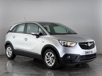 Used Vauxhall Crossland X 82 HP (60 kW) 2018 Silver SUV