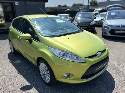 Used Ford Fiesta Titanium 2009 Green Hatchback