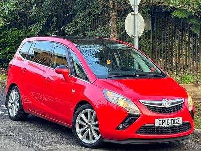 Used Vauxhall Zafira Elite 2016 Red MPV