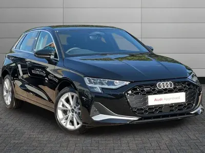 New Audi A5 S-Line 148 HP (108 kW) 2026 Mythos black Hatchback