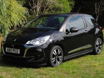 Black Used 2017 DS Automobiles DS3 Chic Hatchback | £5,495 (Fair price)