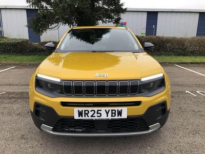 Used Jeep Avenger Altitude 100 HP (73 kW) 2025 Yellow SUV