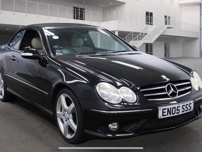 Used Mercedes CLK200 184 HP (135 kW) 2009 Black Cabriolet