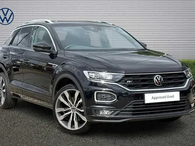 Used VW T-Roc R-line 150 HP (110 kW) 2022 Black SUV