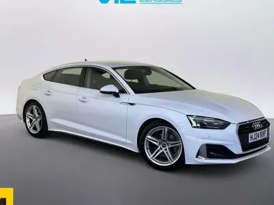 Used Audi A5 Sportback Sport 150 HP (110 kW) 2024 White Hatchback