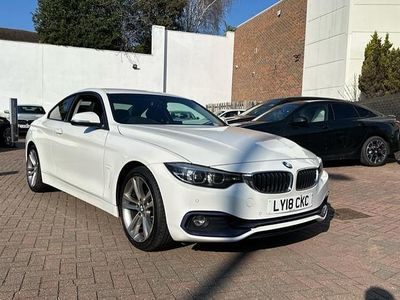 Used BMW 420 Sport Line 184 HP (135 kW) 2018 White Coupe