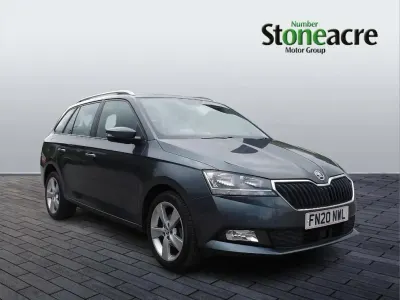 Gebraucht Skoda Fabia SE L 94 PS (69 kW) 2020 Grau Kleinwagen