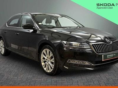 Used Skoda Superb SE L 187 HP (137 kW) 2023 Black magic pearl effect Hatchback