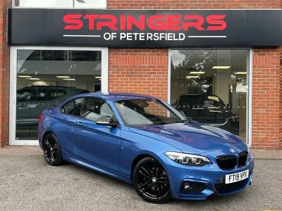 Used BMW 225 M Sport 224 HP (164 kW) 2019 Blue Coupe