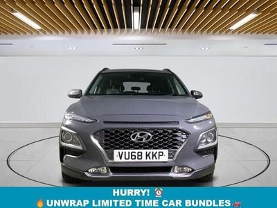 Grey Used 2018 Hyundai Kona Premium SE SUV | £9,549 (Fair price)