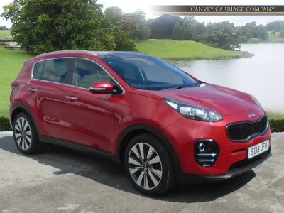Used Kia Sportage 114 HP (83 kW) 2018 Red SUV