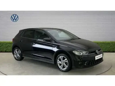 Used VW Polo R-line 95 HP (69 kW) 2024 Black Hatchback