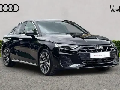 Used Audi A3 S-Line 113 HP (83 kW) 2026 Black Sedan