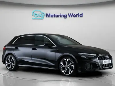 Used Audi A3 Sportback S-Line 110 HP (80 kW) 2023 Black Hatchback