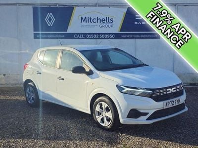 White Used 2023 Dacia Sandero Essentiel Hatchback | £8,495 (Super price)