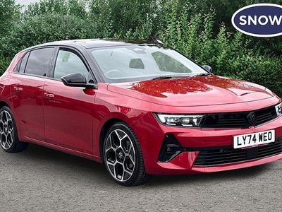 Used Vauxhall Astra Ultimate 131 HP (96 kW) 2025 Red Hatchback