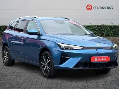 Used MG MG5 EV Trophy 114 kW (156 HP) 2023 Blue Estate
