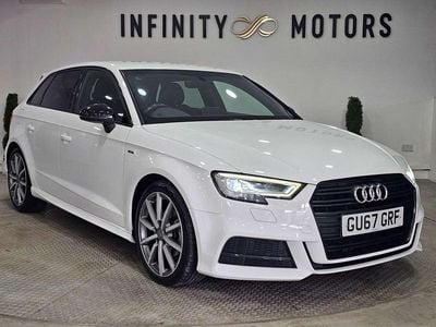 Used Audi A3 Sportback Black Edition 150 HP (110 kW) 2017 White Hatchback