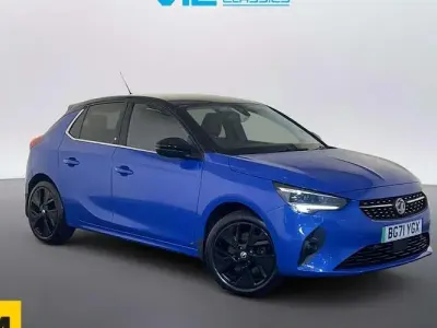 Used Vauxhall Corsa-e Elite 100 kW (136 HP) 2020 Blue Hatchback