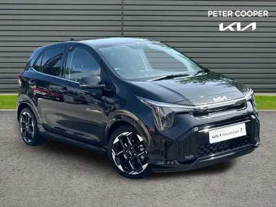 New Kia Picanto GT-Line 68 HP (50 kW) 2025 Black Hatchback