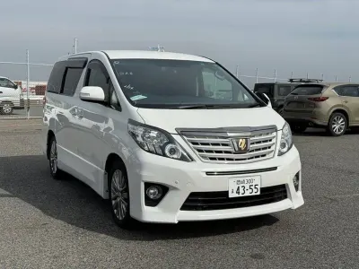 Used Toyota Alphard Edition 2014 Pearl white MPV